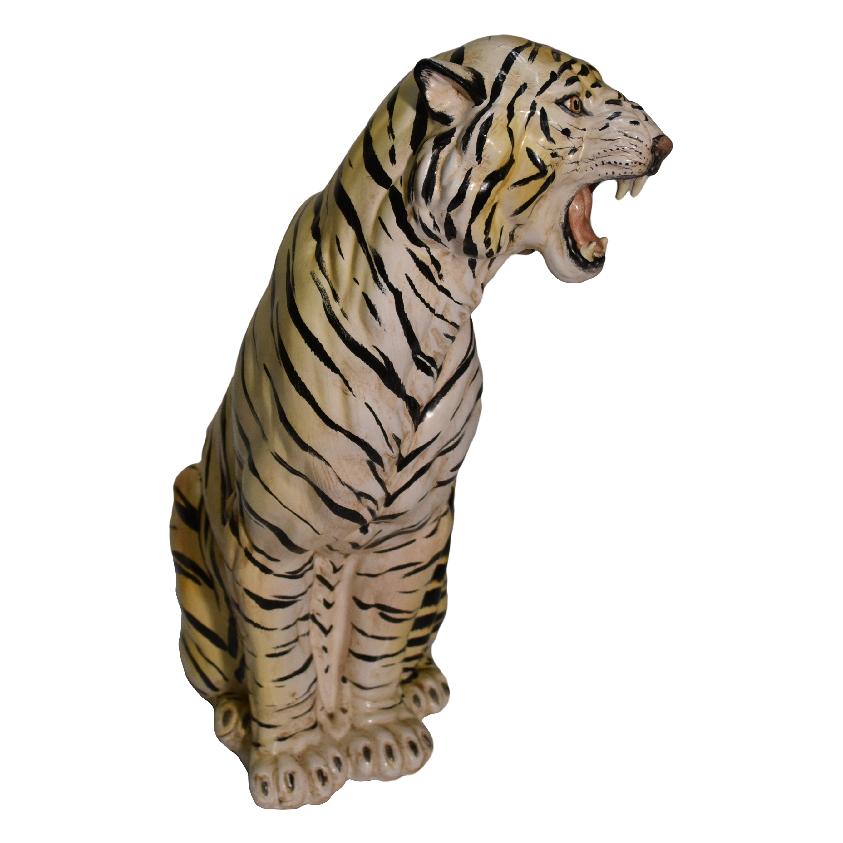 Tigre seduta